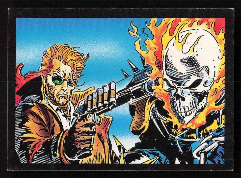 1992 Comic Images Ghost Rider II Card 66 Teacher