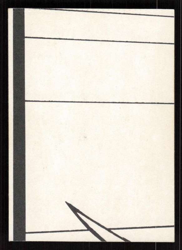 1991 Jim Lee Trading Card 3 Hang on!