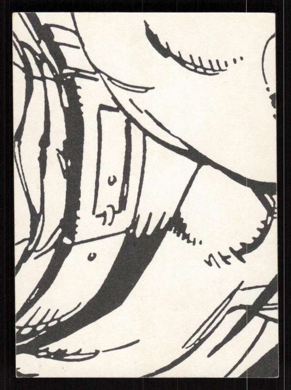 1991 Jim Lee Trading Card 10 Microchip