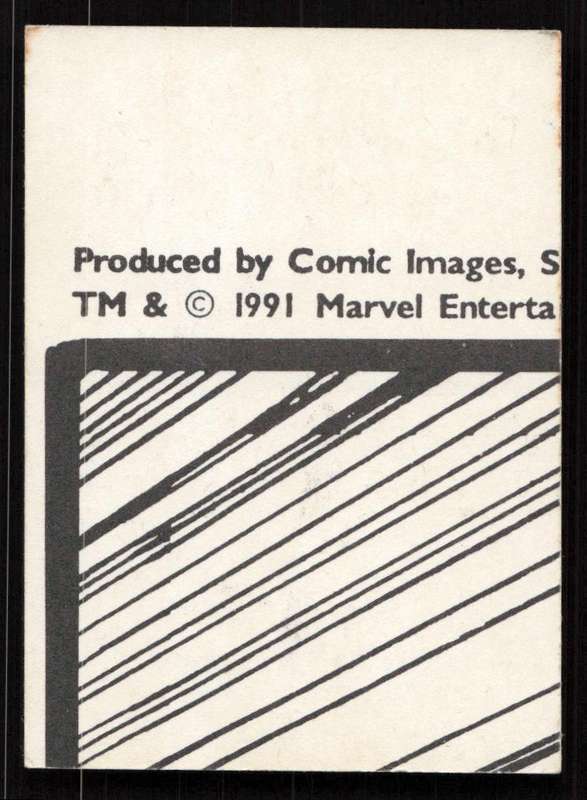 1991 Jim Lee Trading Card 11 Dr. Doom