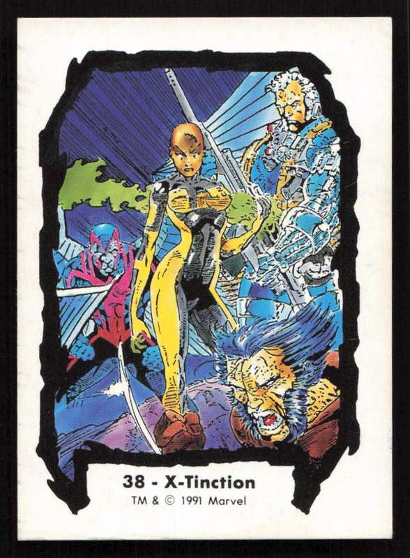1991 Jim Lee Trading Card 38 X-Tinction
