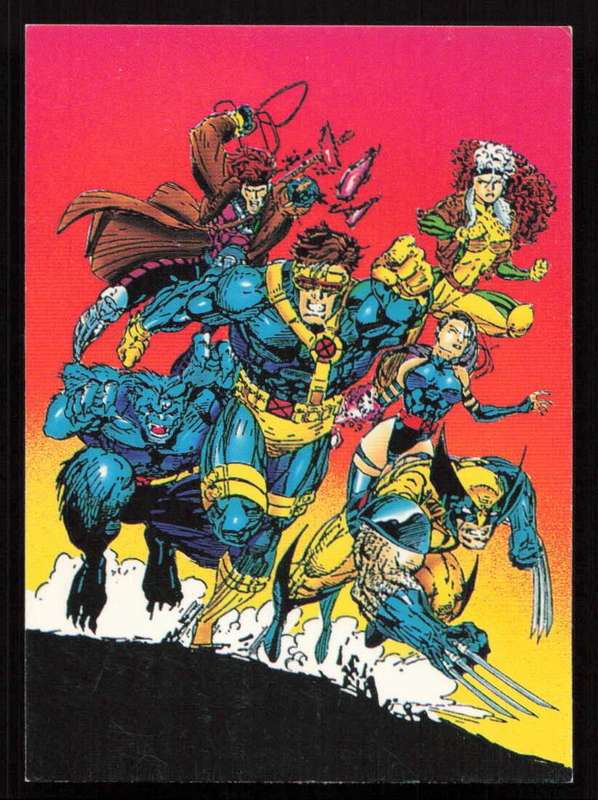 1992 Comic Images Wolverine "From then 'til now" II Card 58 The X-men