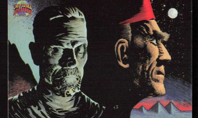 1991 Topps Universal Monsters Trading Card 27 The Mummy