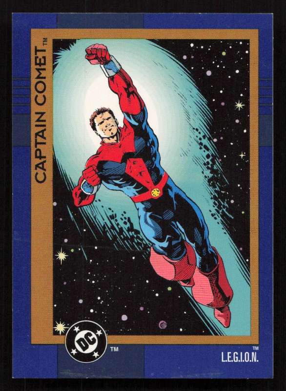 1993 SkyBox DC Comics Captain Comet Card 81
