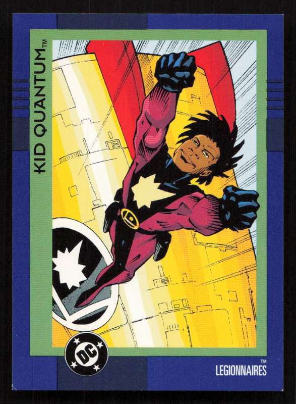 1993 SkyBox DC Comics Kid Quantum Card 102