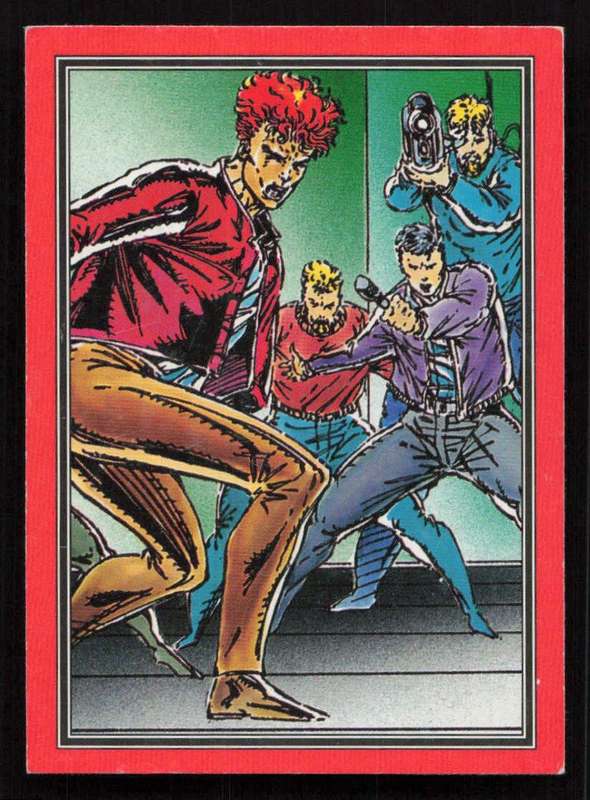 1992 Comic Images Youngblood Card 6 Media