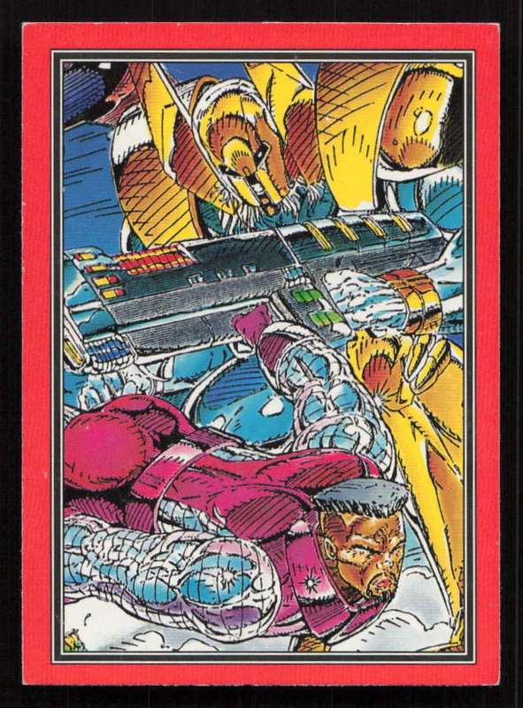 1992 Comic Images Youngblood Card 48 Air Attack