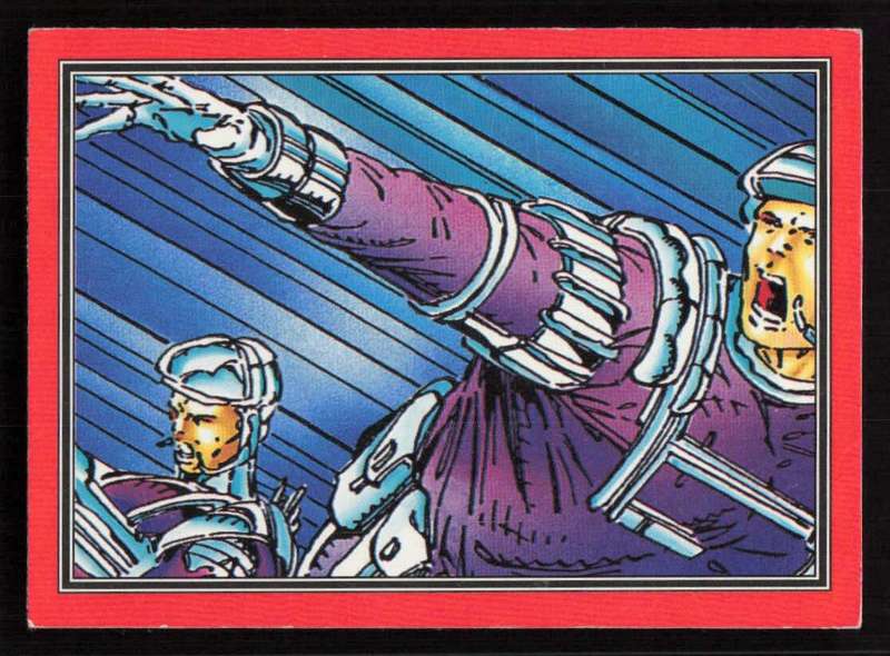 1992 Comic Images Youngblood Card 49 Dropping In