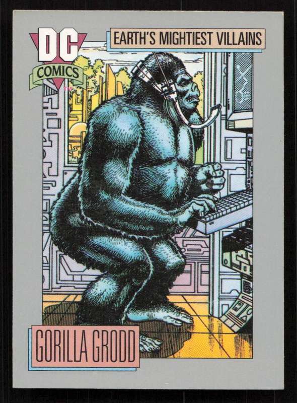 1992 Series 1 - DC Comics  Gorilla Grood Card 96