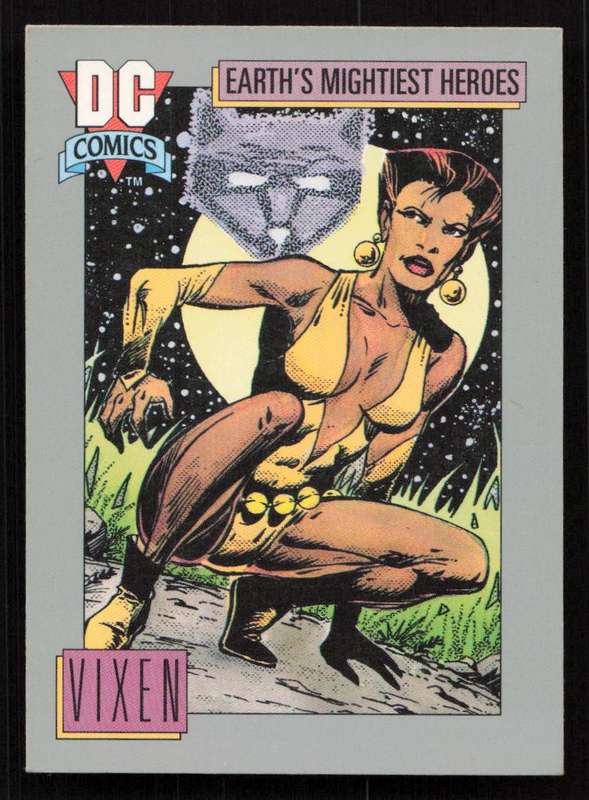 1992 Series 1 - DC Comics Vixen Card 77