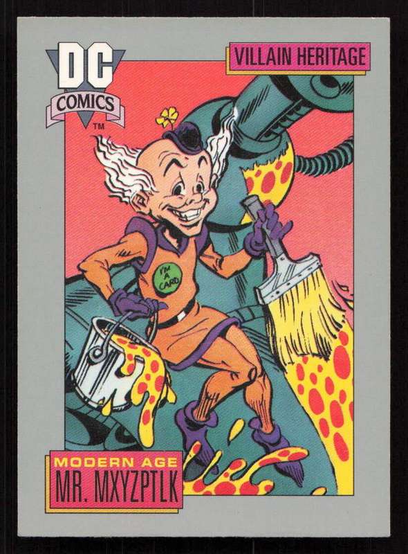 1992 Series 1 - DC Comics Modern Age Mr. MXYZPTLK Card 30