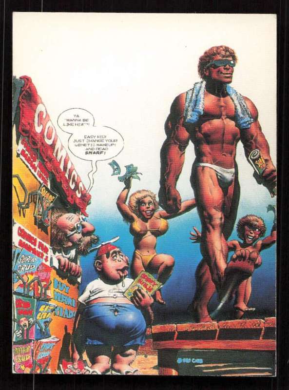 Comic Images 1993 Richard Corben 13 Snarf Man