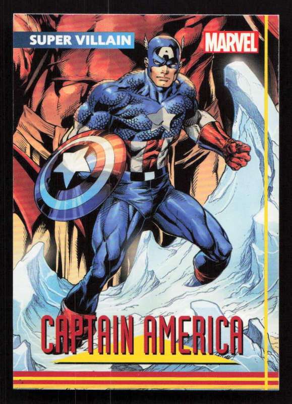 MARVEL 2021 Card 8 Captain America