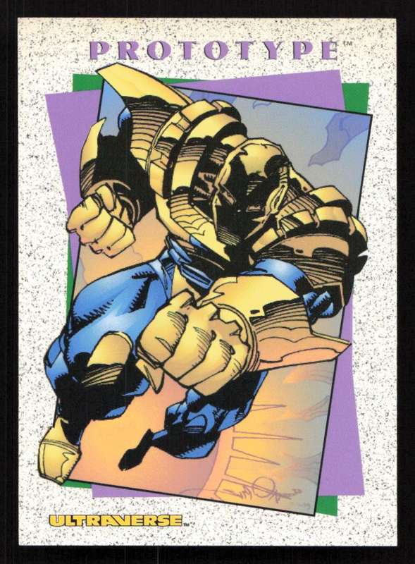 1994 SkyBox  Ultraverse II Origins Card 17 Prototype