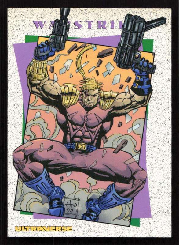 1994 SkyBox  Ultraverse II Origins Card 27 Warstrike