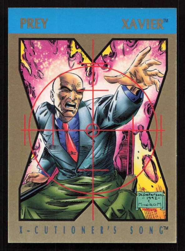 1992 SkyBox X-Cutioner's Song Prey Xavier
