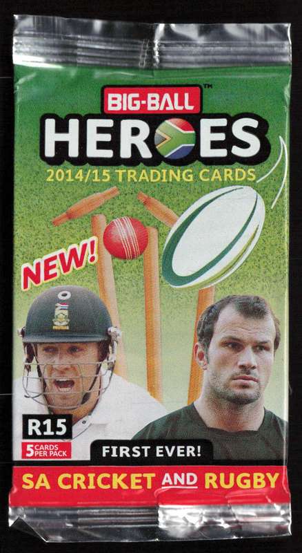 Big Ball 2014/15 Heroes Trading Cards Factory Seal 5 Card Pack