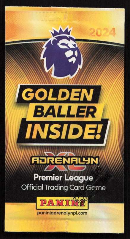 Panini XL Adrenalyn Premier League 2024 Official Trading Card Game Golden Baller 1 Card Factory Seal