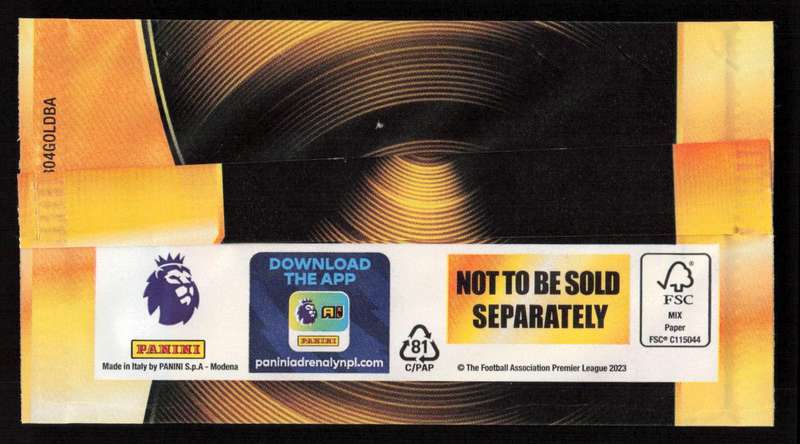 Panini XL Adrenalyn Premier League 2024 Official Trading Card Game Golden Baller 1 Card Factory Seal