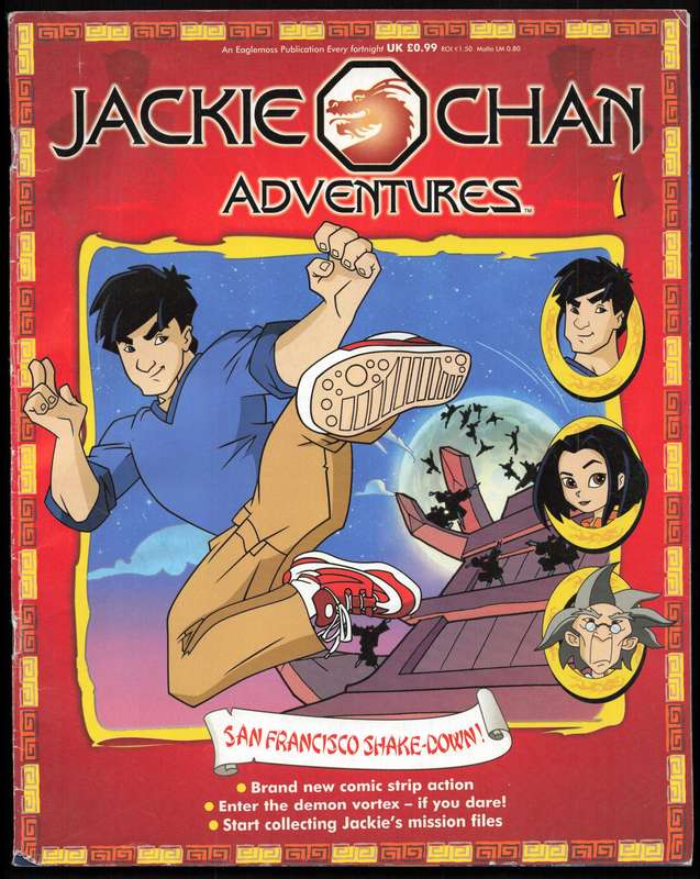 Jackie Chan Adventures San Franciso shake-down! Book 1