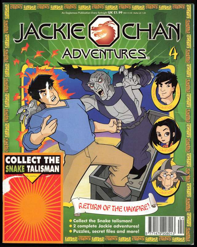 Jackie Chan Adventures Return of the vampire! Book 4