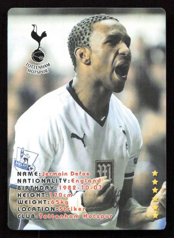 The F.A. Premier League Top Of The League Trading Card Game 1st Edition 7 Random Cards