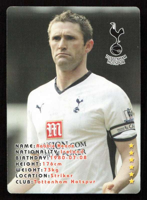 The F.A. Premier League Top Of The League Trading Card Game 1st Edition 7 Random Cards