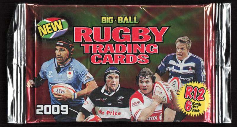Big Ball 2009 Rugby Trading Cards Factory Sealed 6 Card Pack