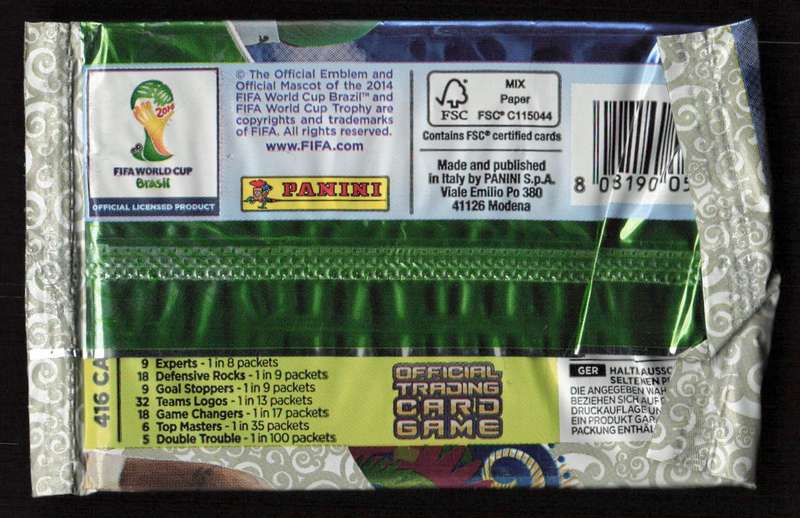 Panini Adrenalyn XL 2014 FIFA World Cup Brasil Trading Cards Factory Sealed