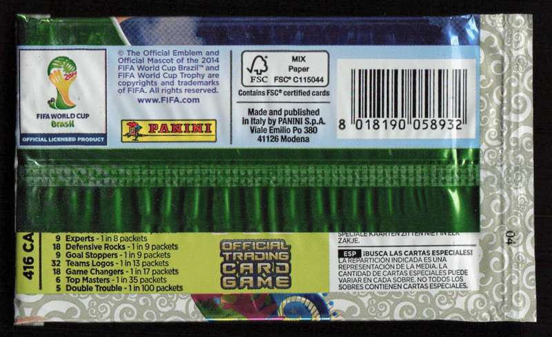 Panini Adrenalyn XL 2014 FIFA World Cup Brasil Trading Cards Factory Sealed
