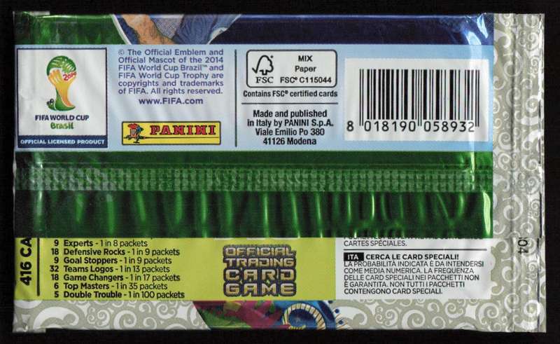 Panini Adrenalyn XL 2014 FIFA World Cup Brasil Trading Cards Factory Sealed