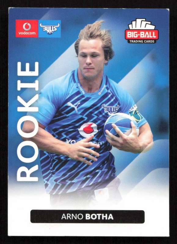 Big Ball 2012 Rugby Trading Card Card 012/248 Arno Botha