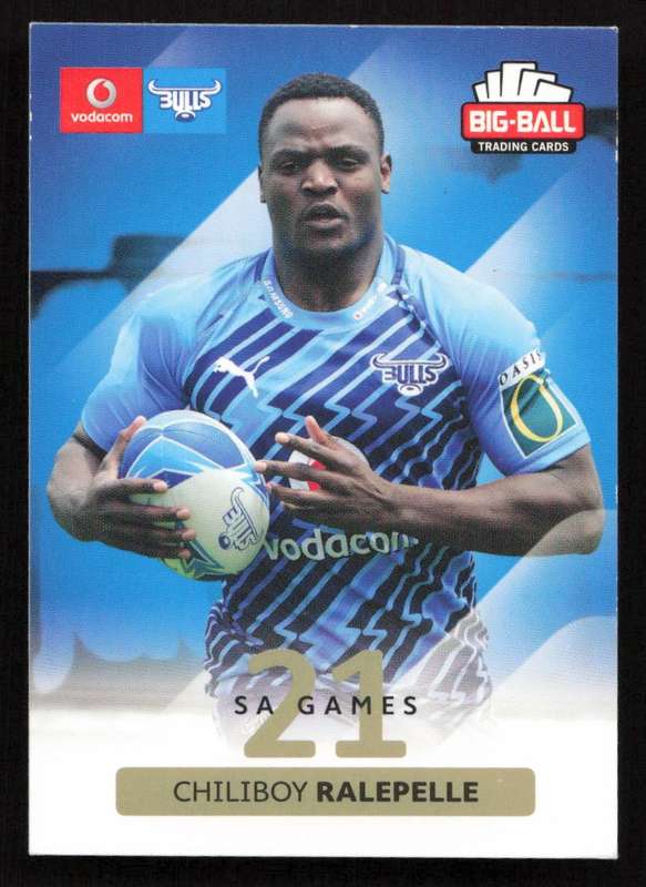 Big Ball 2012 Rugby Trading Card Card 015/248 Chiliboy Ralepelle