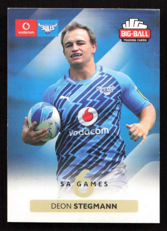 Big Ball 2012 Rugby Trading Card Card 021/248 Deon Stegmann