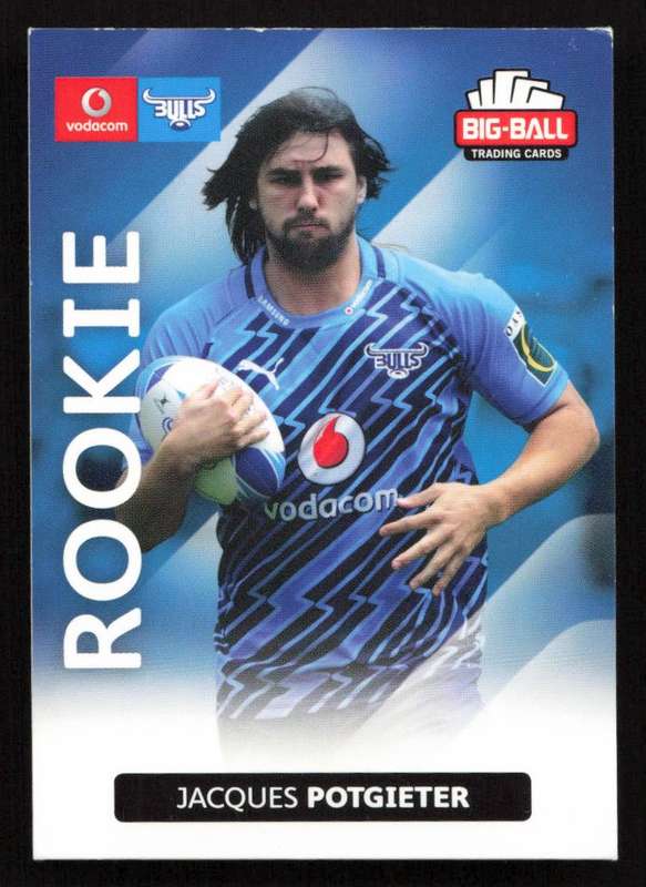 Big Ball 2012 Rugby Trading Card Card 028/248 Jacques Potgieter