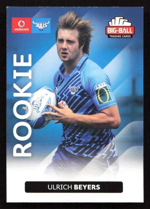 Big Ball 2012 Rugby Trading Card Card 042/248 Ulrich Beyers