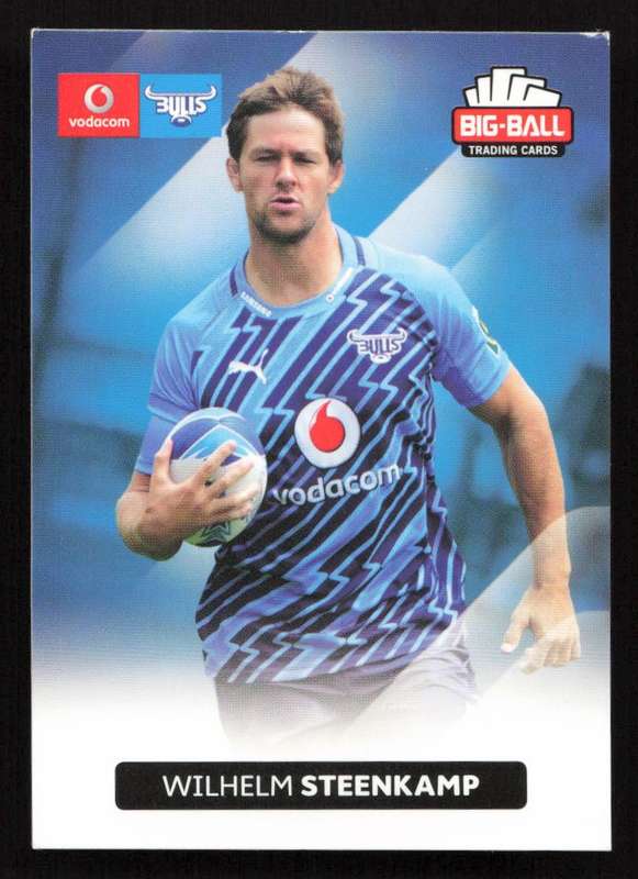 Big Ball 2012 Rugby Trading Card Card 045/248 Wilhelm Steenkamp