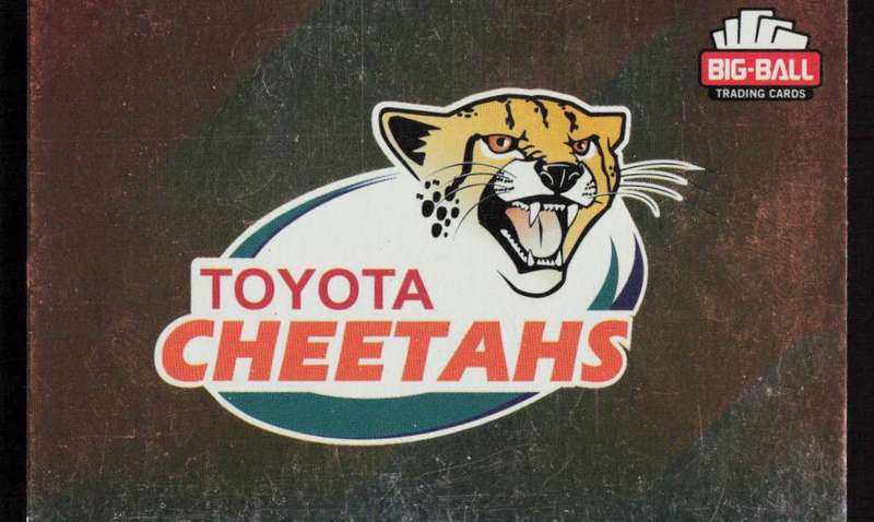Big Ball 2012 Rugby Trading Card Card 049/248 Toyota Cheetahs