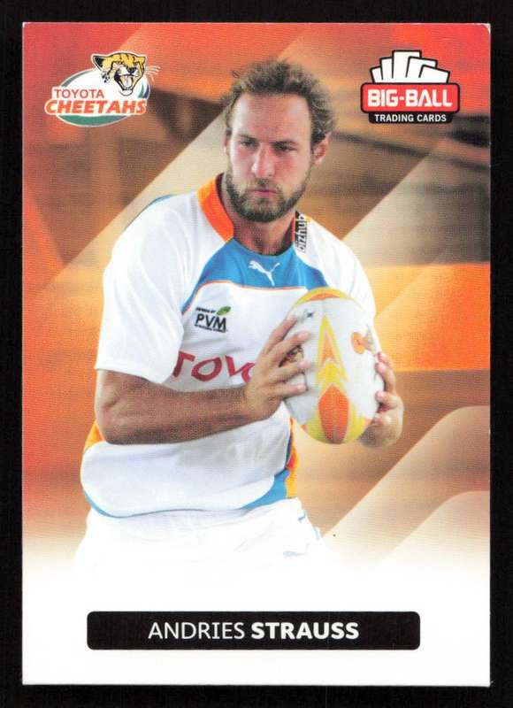 Big Ball 2012 Rugby Trading Card Card 061/248 Andries Strauss