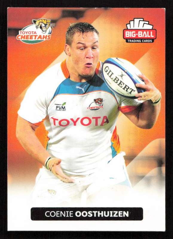 Big Ball 2012 Rugby Trading Card Card 064/248 Coenie Oosthuizen