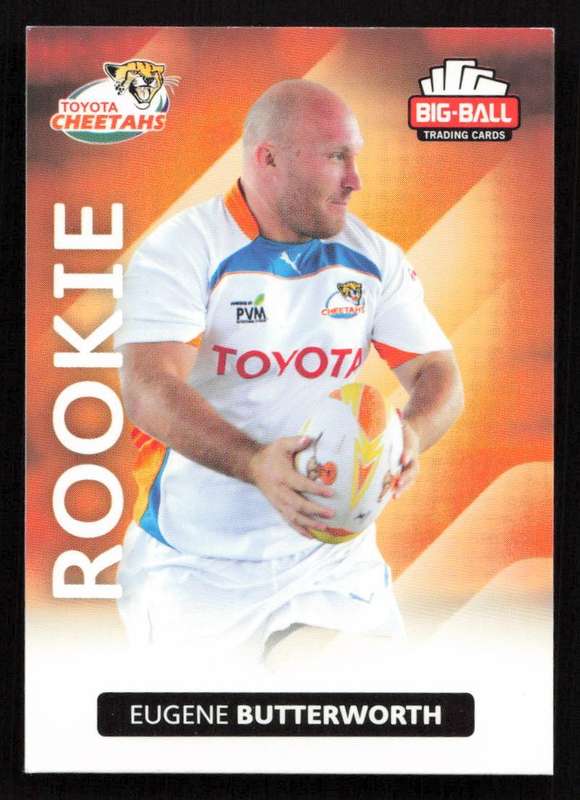 Big Ball 2012 Rugby Trading Card Card 067/248 Eugene Butterworth
