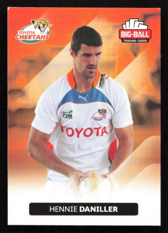 Big Ball 2012 Rugby Trading Card Card 071/248 Hennie Daniller