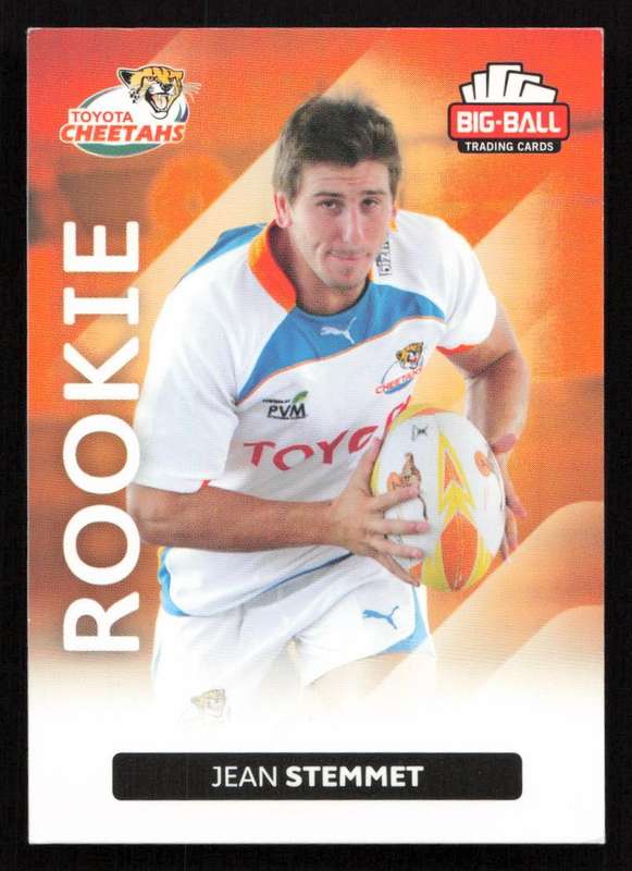 Big Ball 2012 Rugby Trading Card Card 073/248 Jean Stemmet