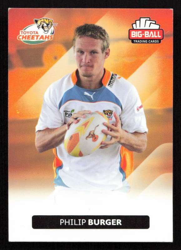 Big Ball 2012 Rugby Trading Card Card 086/248 Philip Burger