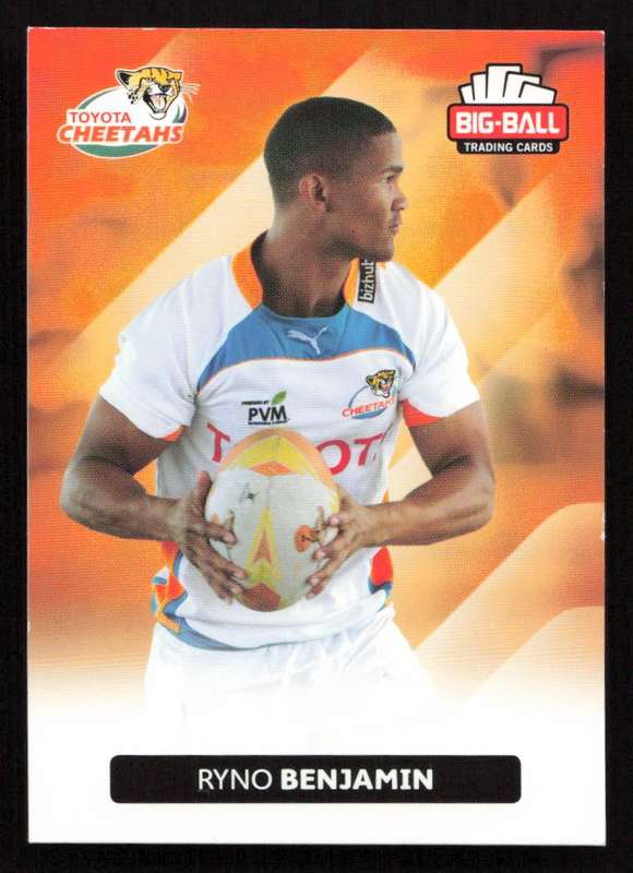 Big Ball 2012 Rugby Trading Card Card 094/248 Ryno Benjamin
