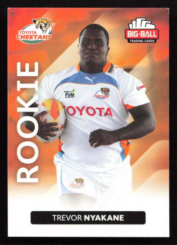 Big Ball 2012 Rugby Trading Card Card 097/248 Trevor Nyakane