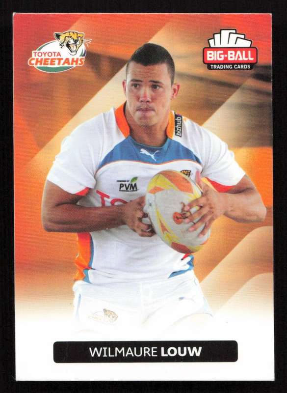 Big Ball 2012 Rugby Trading Card Card 099/248 Wilmaure Louw