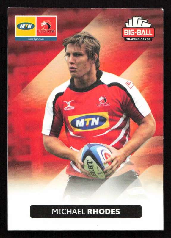 Big Ball 2012 Rugby Trading Card Card 140/248 Michael Rhodes