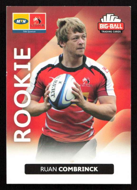 Big Ball 2012 Rugby Trading Card Card 145/248 Ruan Combrinck