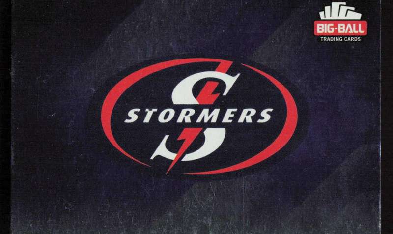 Big Ball 2012 Rugby Trading Card Card 152/248 Stormers